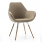 Preview: Sessel Lund mit Holzgestell